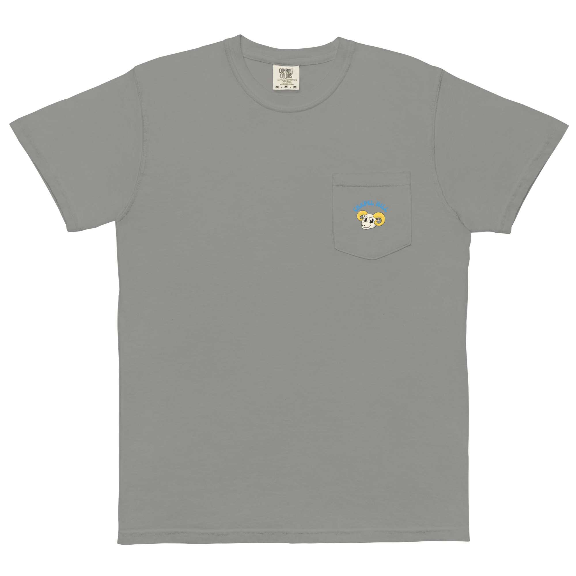 Chapel Hill North Carolina Tar Heels vintage pocket t-shirt - grey front