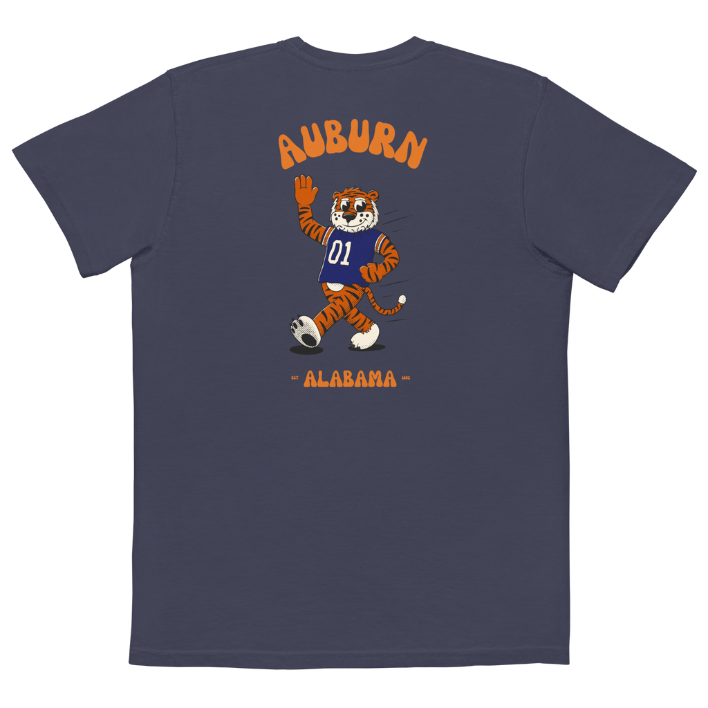 Auburn Auburn Tigers vintage pocket t-shirt - navy back
