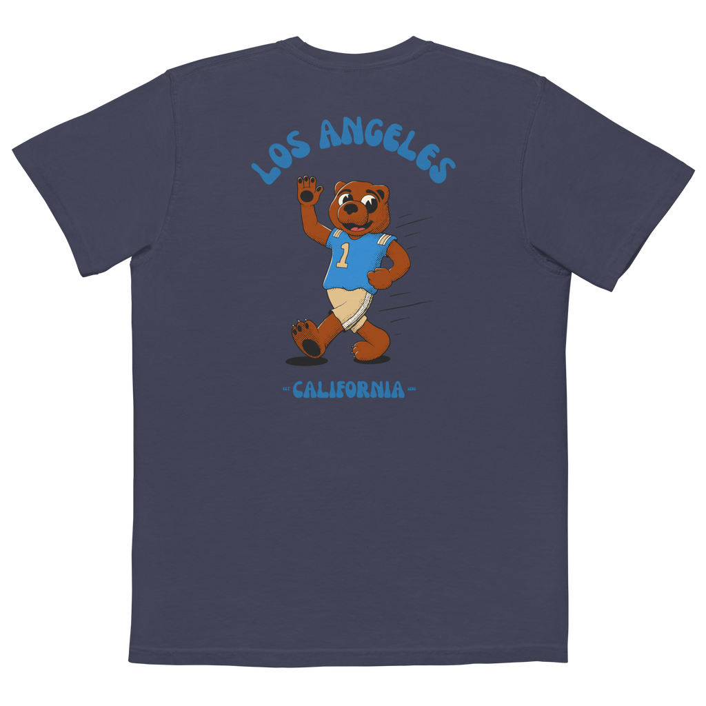 Los Angeles UCLA Bruins vintage pocket t-shirt - navy back