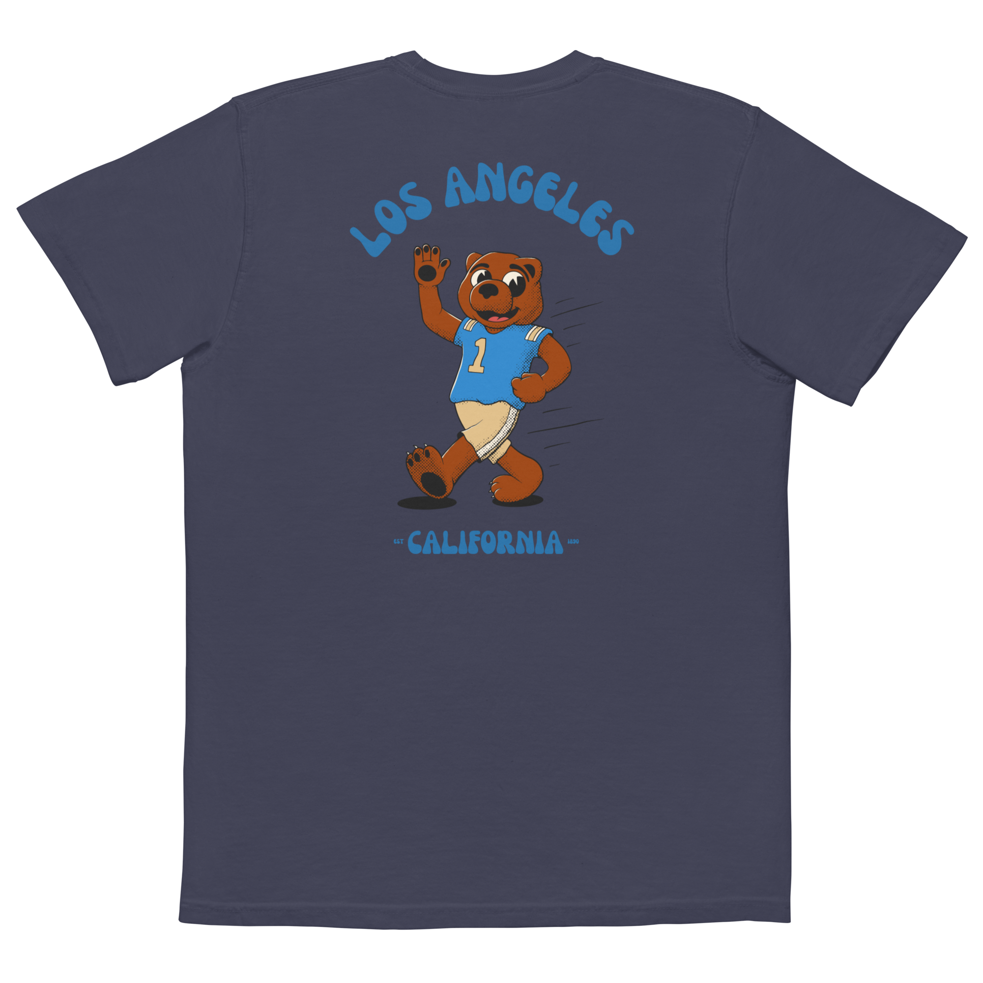 Los Angeles UCLA Bruins vintage pocket t-shirt - navy back