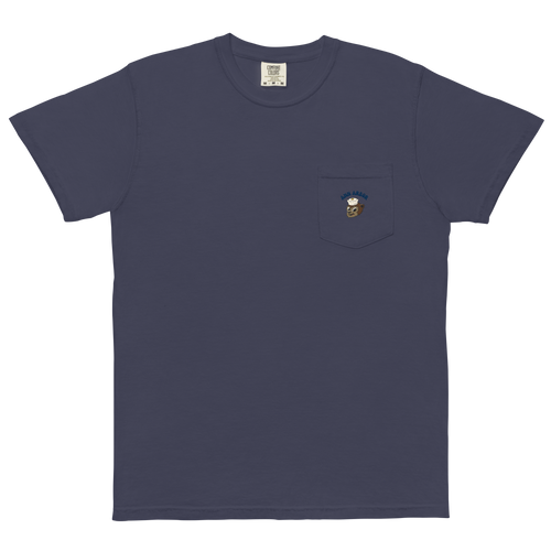 Ann Arbor Michigan Wolverines vintage pocket t-shirt - navy front