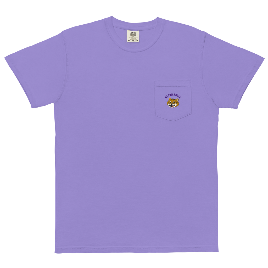 Baton Rouge LSU Tigers vintage pocket t-shirt - front