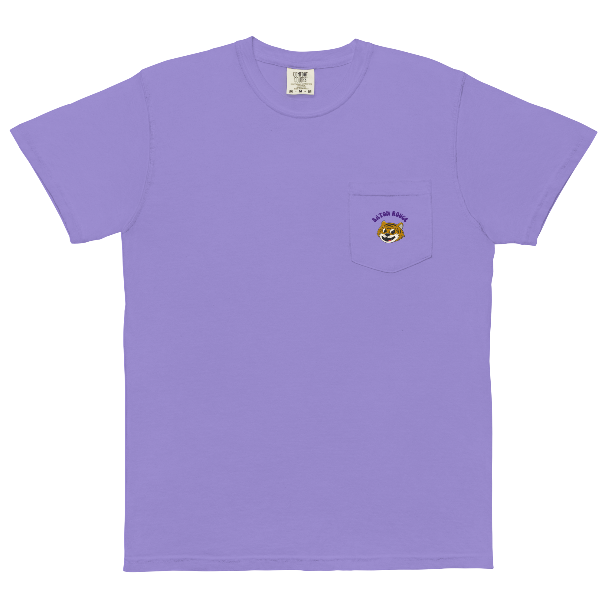 Baton Rouge LSU Tigers vintage pocket t-shirt - front