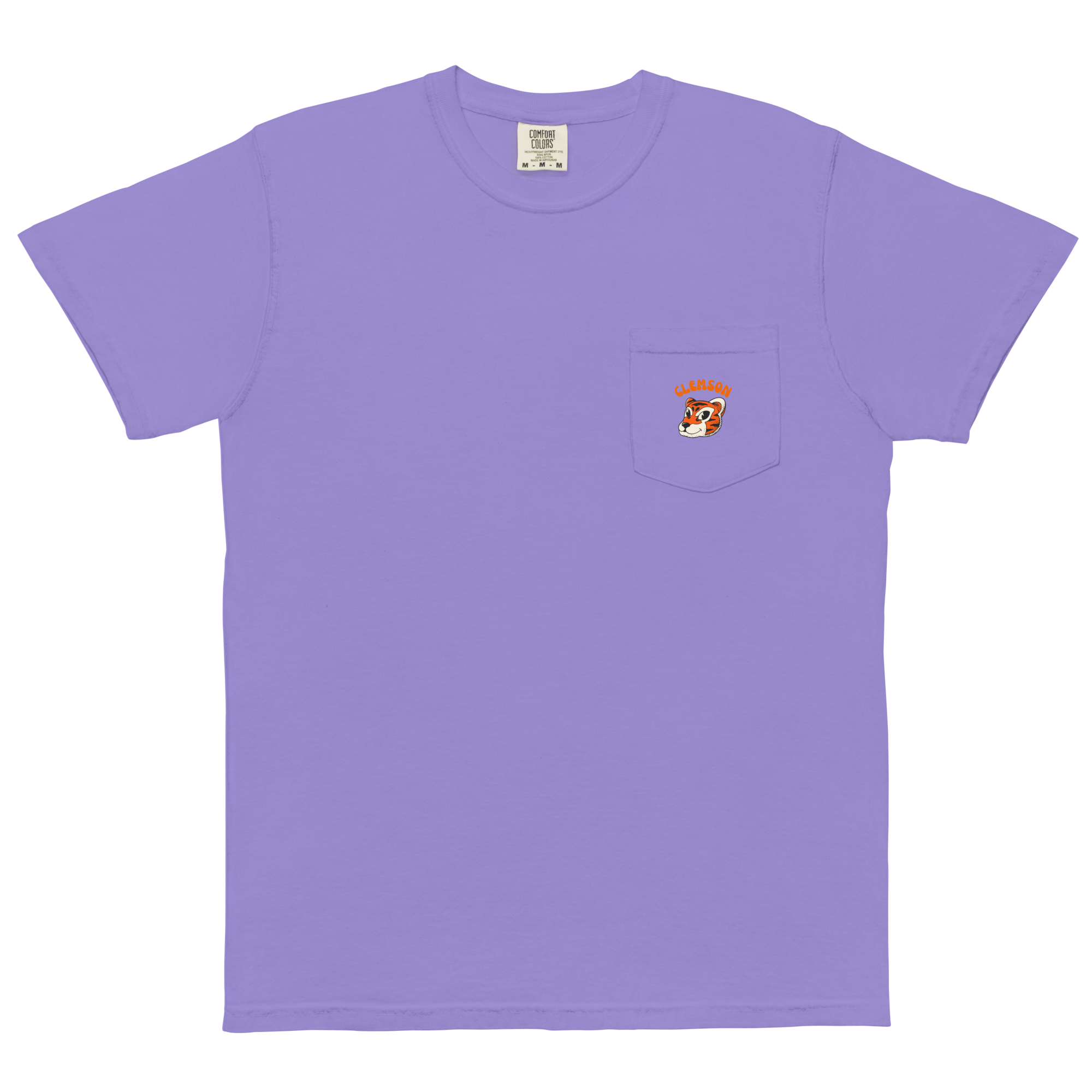 Clemson Clemson Tigers vintage pocket t-shirt - front