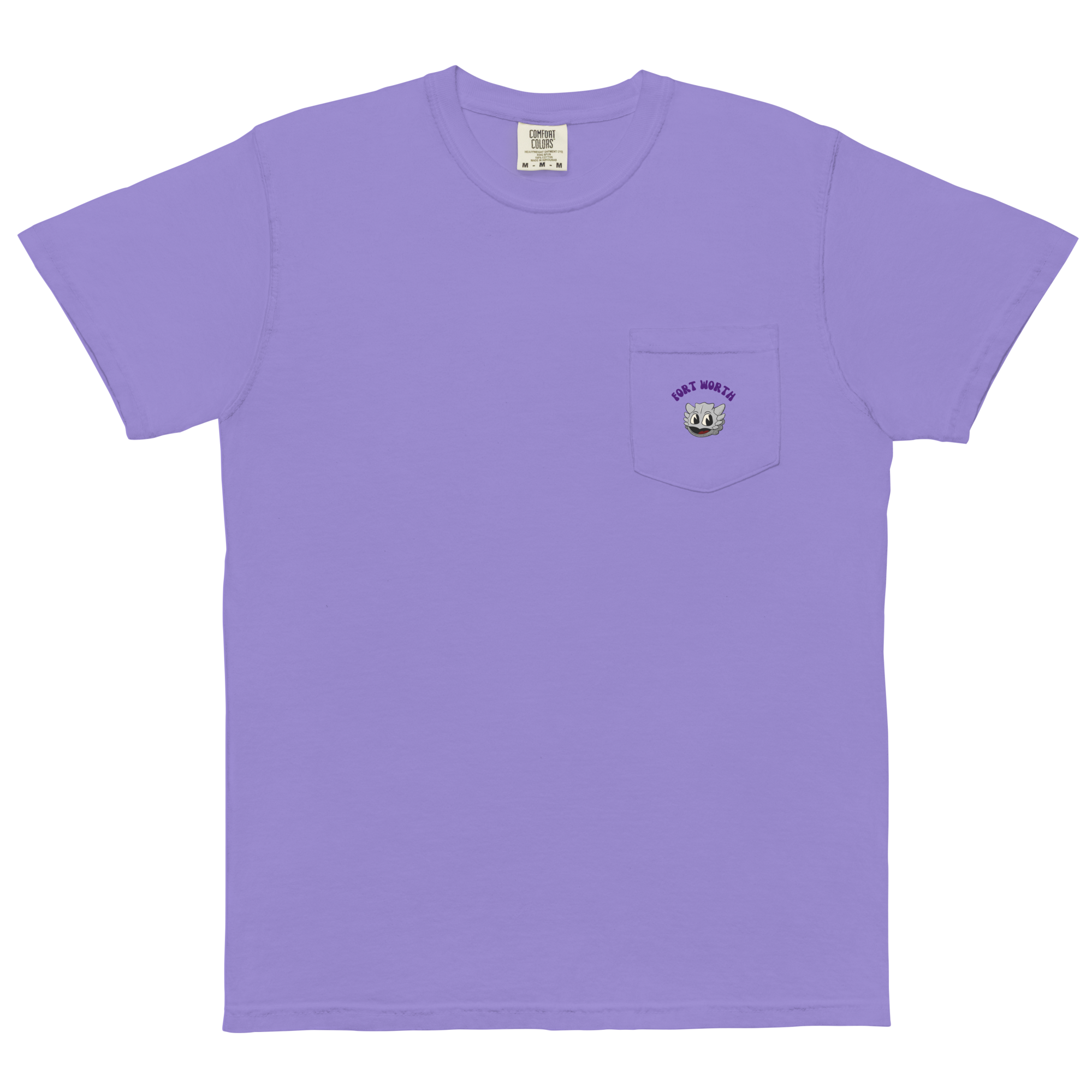 Fort Worth TCU Horned Frogs vintage pocket t-shirt - front