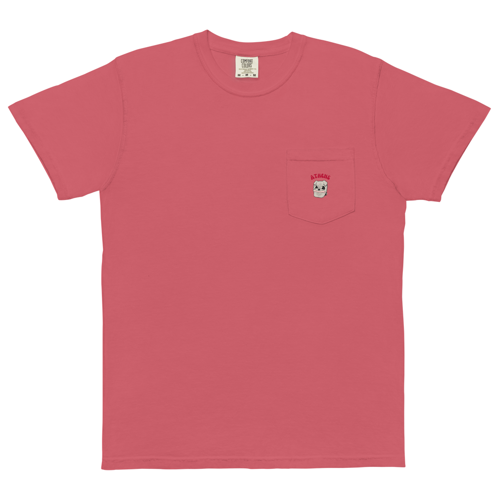 Athens Georgia Bulldogs vintage pocket t-shirt - front