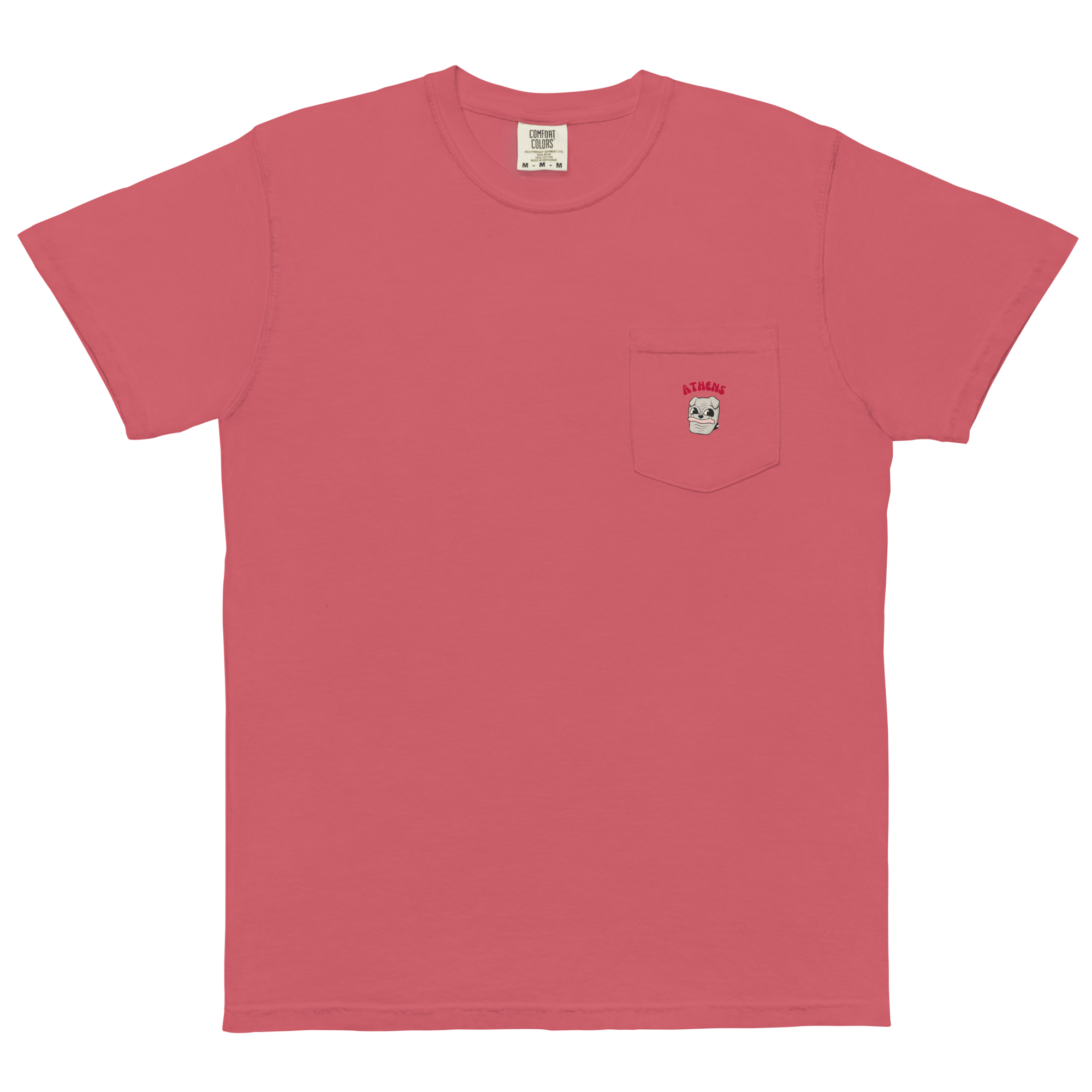 Athens Georgia Bulldogs vintage pocket t-shirt - front
