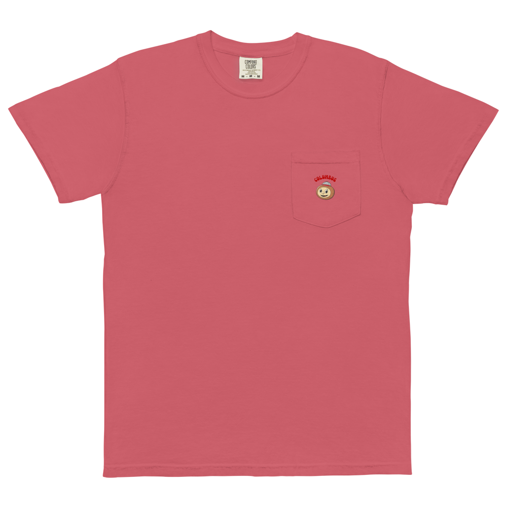 Columbus Ohio State Buckeyes vintage pocket t-shirt - front