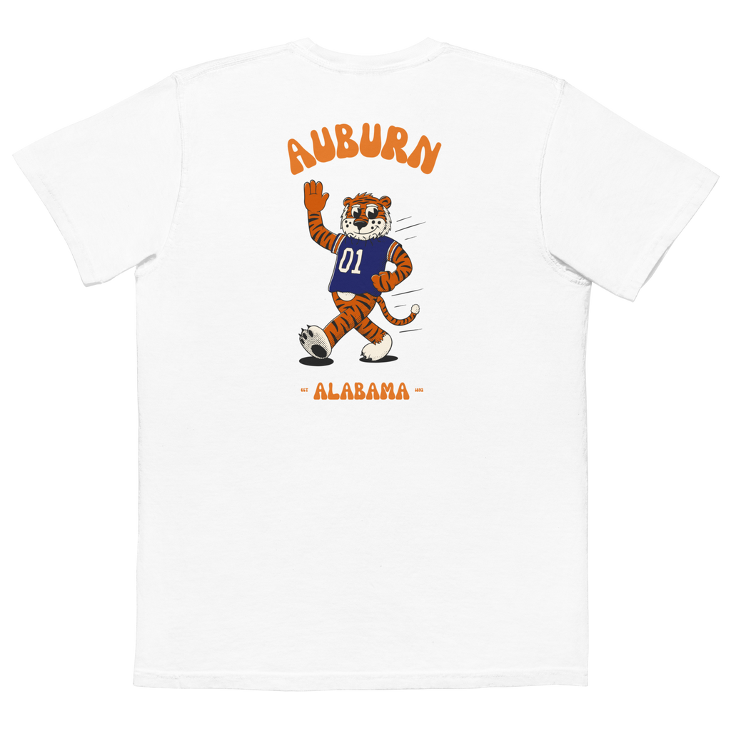 Auburn Auburn Tigers vintage pocket t-shirt - white back