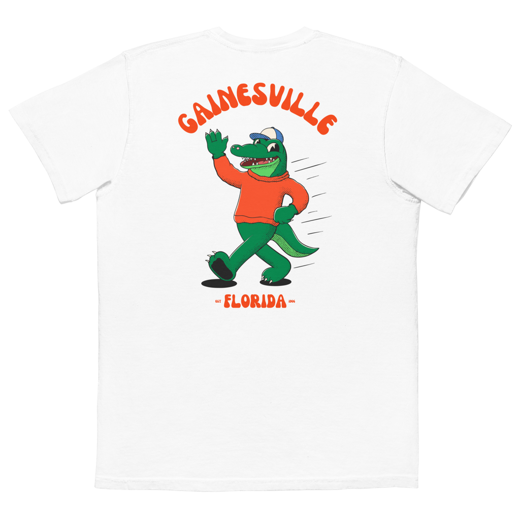 Gainesville Florida Gators vintage pocket t-shirt - white back