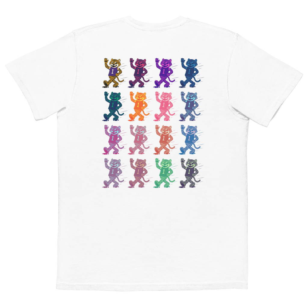 Baton Rouge LSU Tigers vintage t-shirt - white back