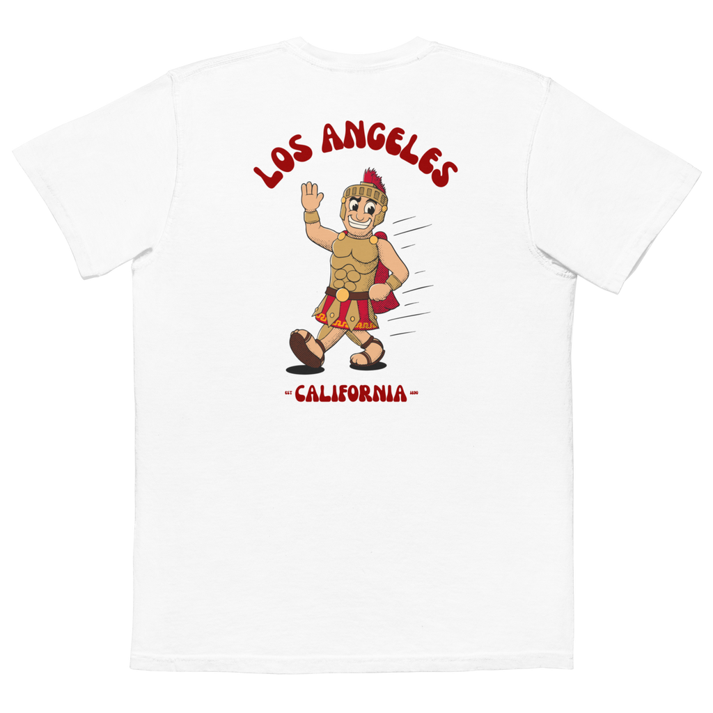 Southern Cal USC Trojans vintage pocket t-shirt - white back