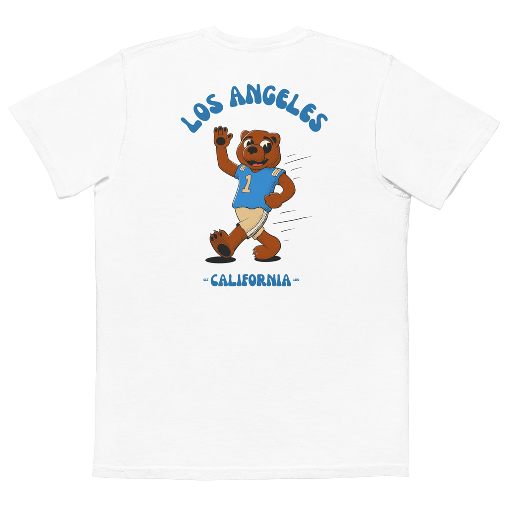 Los Angeles UCLA Bruins vintage pocket t-shirt - white back