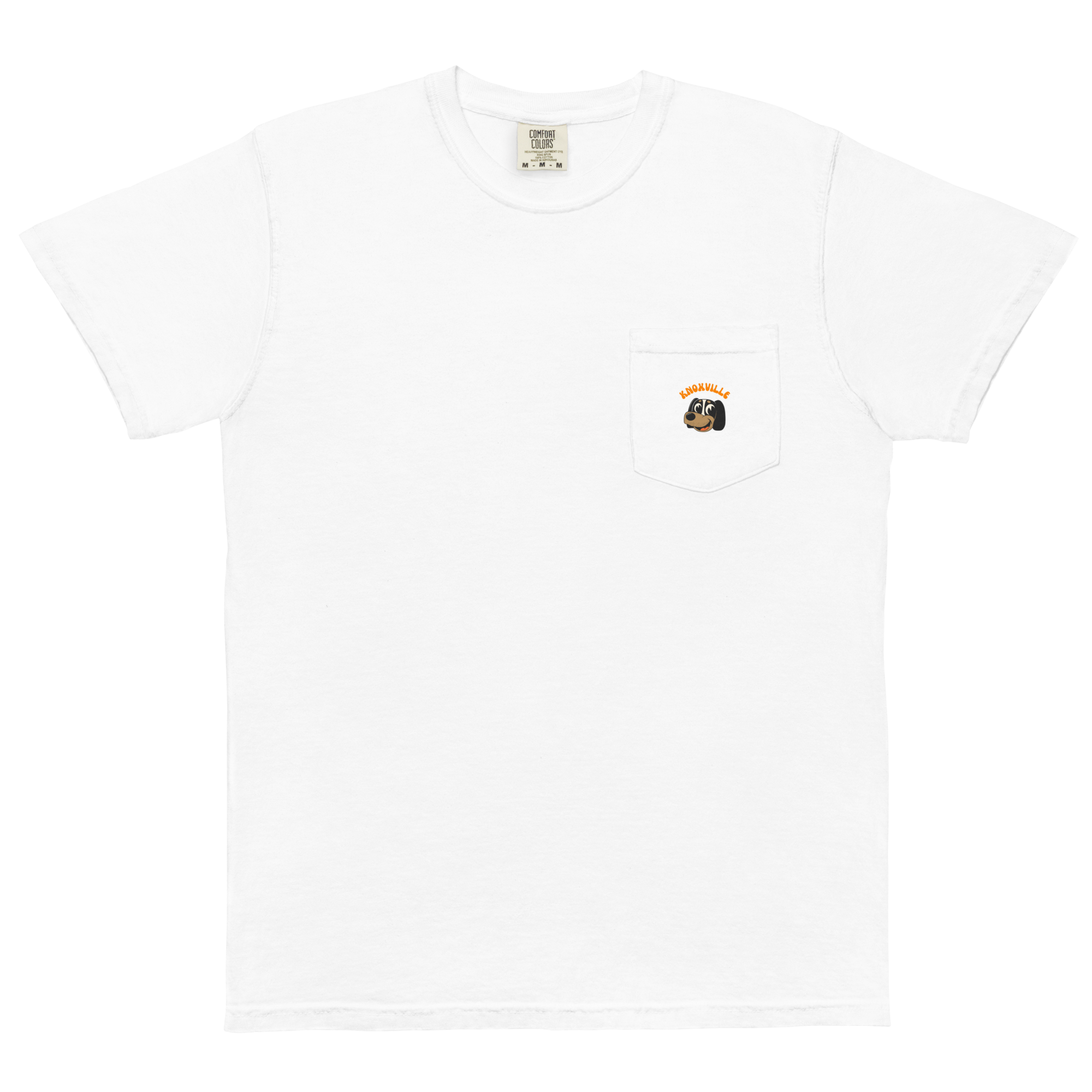 Knoxville Tennessee Volunteers vintage pocket t-shirt - white front