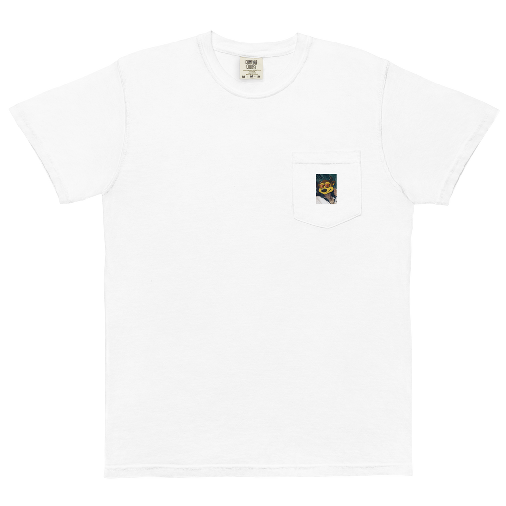Prime Boulder Colorado Buffaloes vintage pocket t-shirt - white front