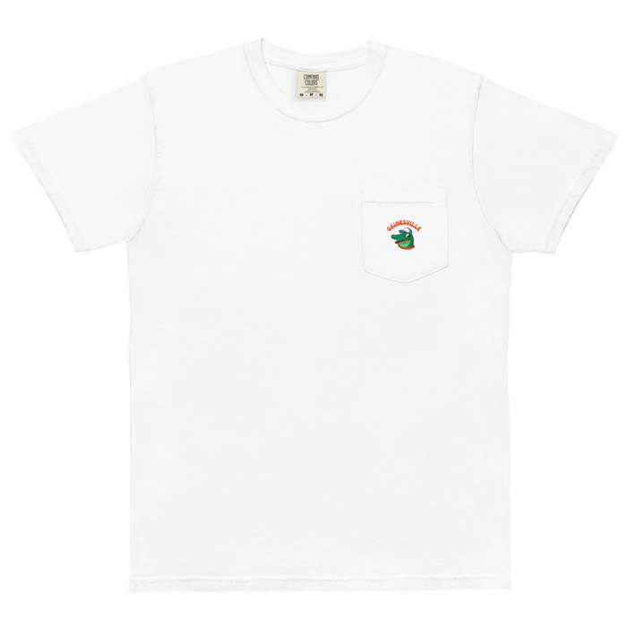 Gainesville Florida Gators vintage pocket t-shirt - white front