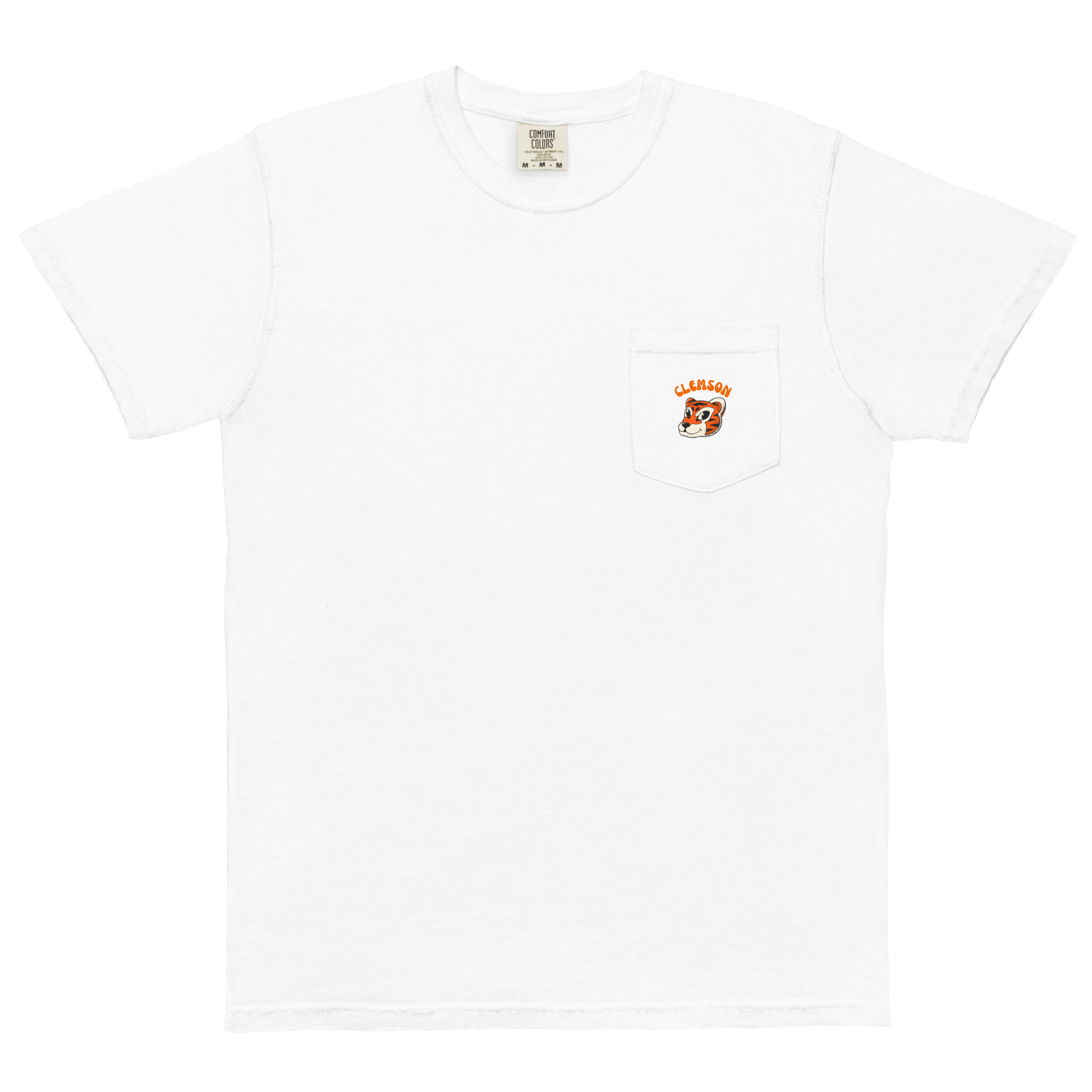 Clemson Clemson Tigers vintage pocket t-shirt - white front