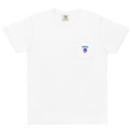 Durham Duke Blue Devils vintage pocket t-shirt - white front