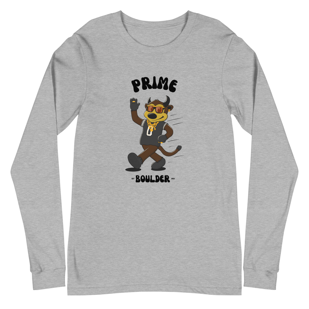 Prime Boulder Colorado Buffaloes vintage t-shirt - heather front