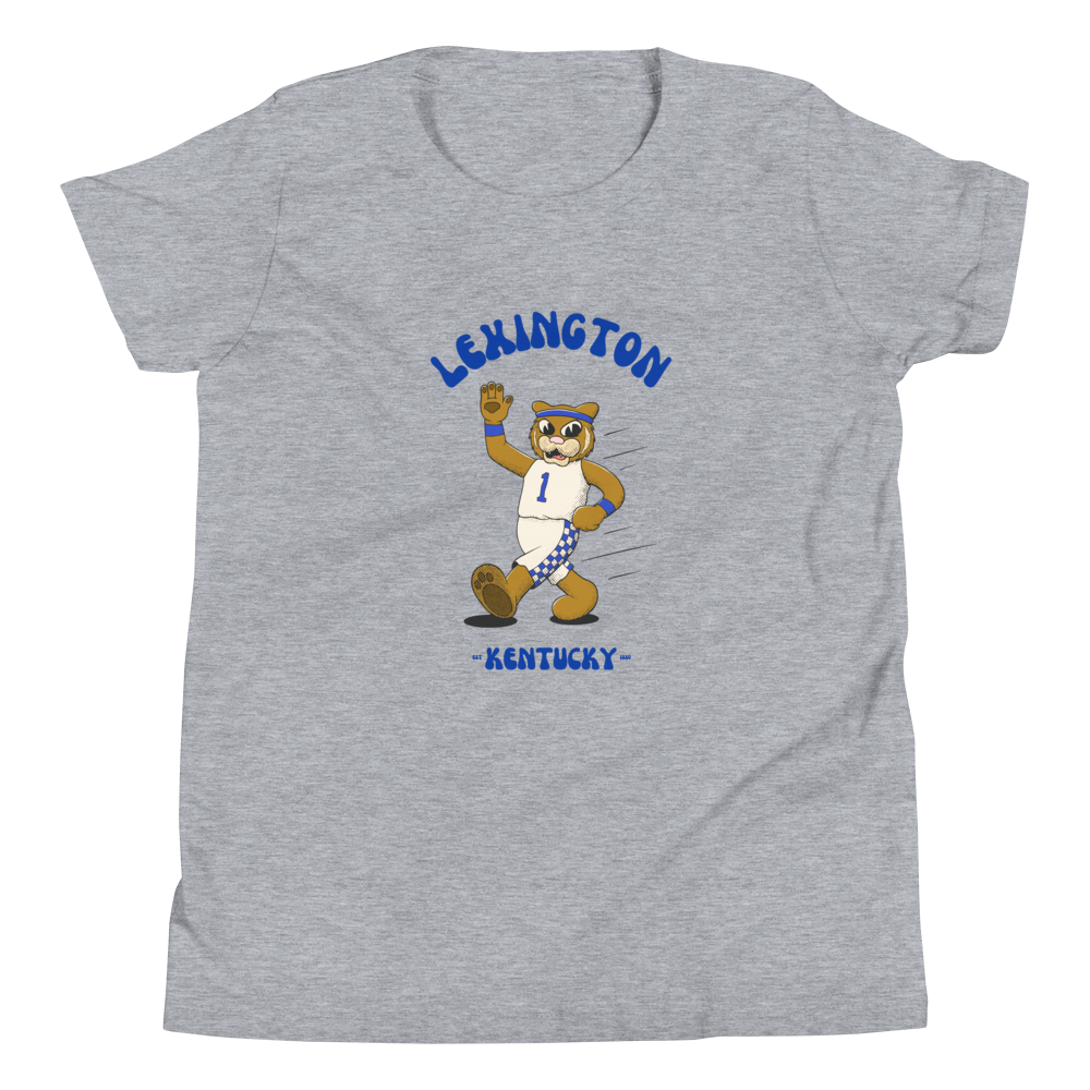 Lexington Kentucky Wildcats vintage youth t-shirt - heather front