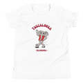 Tuscaloosa Alabama Crimson Tide vintage youth t-shirt - white front