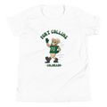 Fort Collins Colorado State Rams vintage youth t-shirt - white front