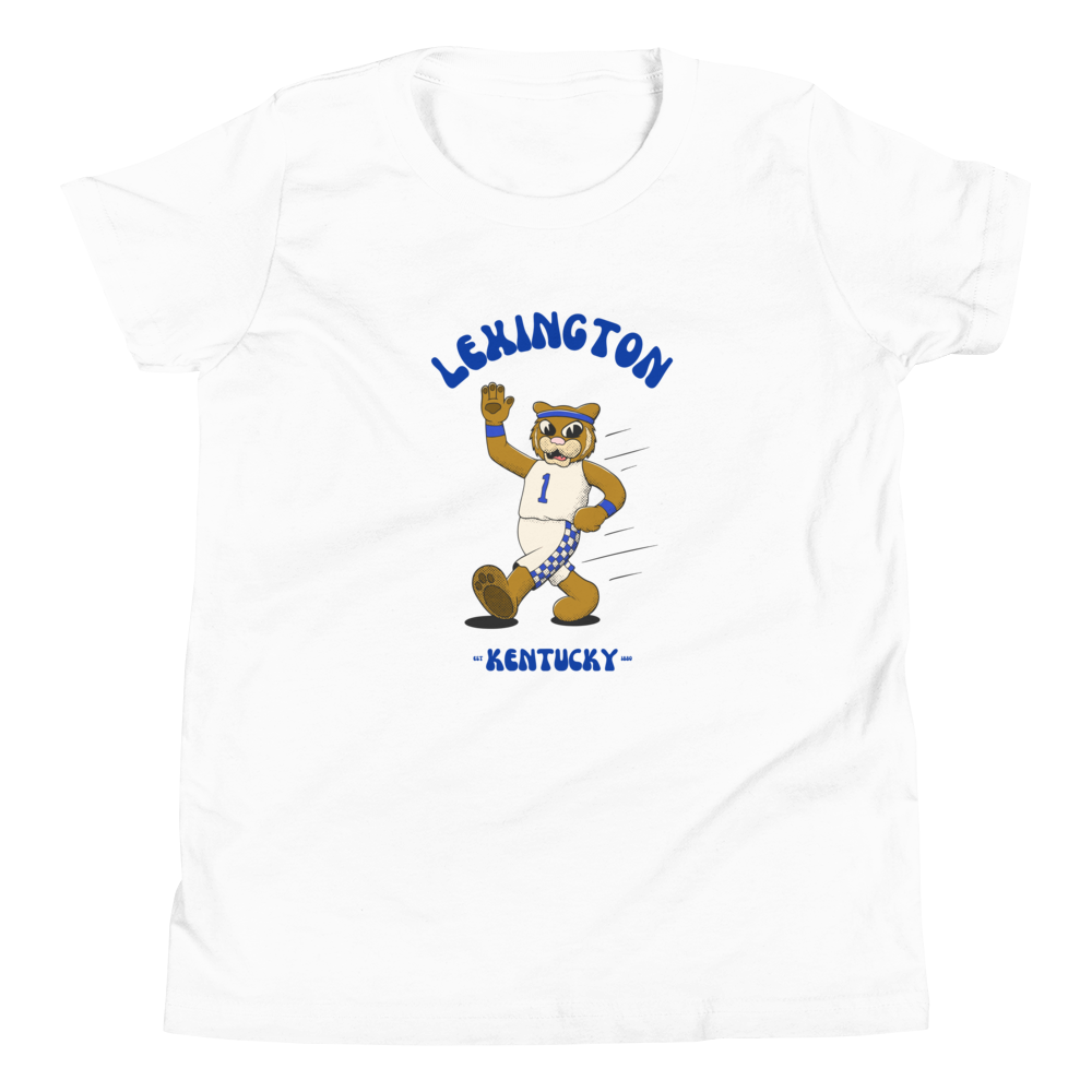 Lexington Kentucky Wildcats vintage youth t-shirt - white front