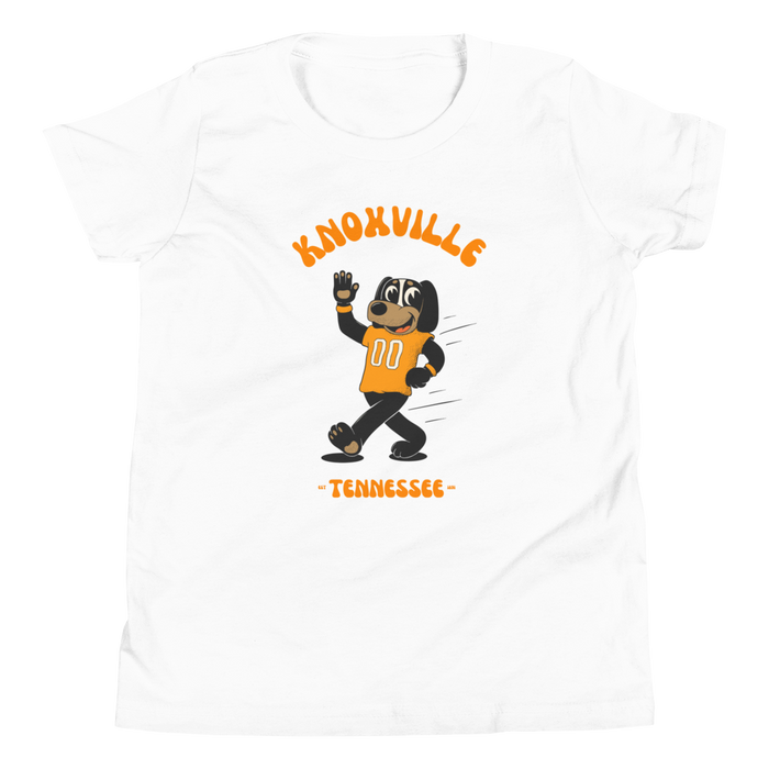 Knoxville Tennessee Volunteers vintage youth t-shirt - white front