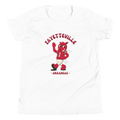 Fayetteville Arkansas Razorbacks vintage youth t-shirt - white front