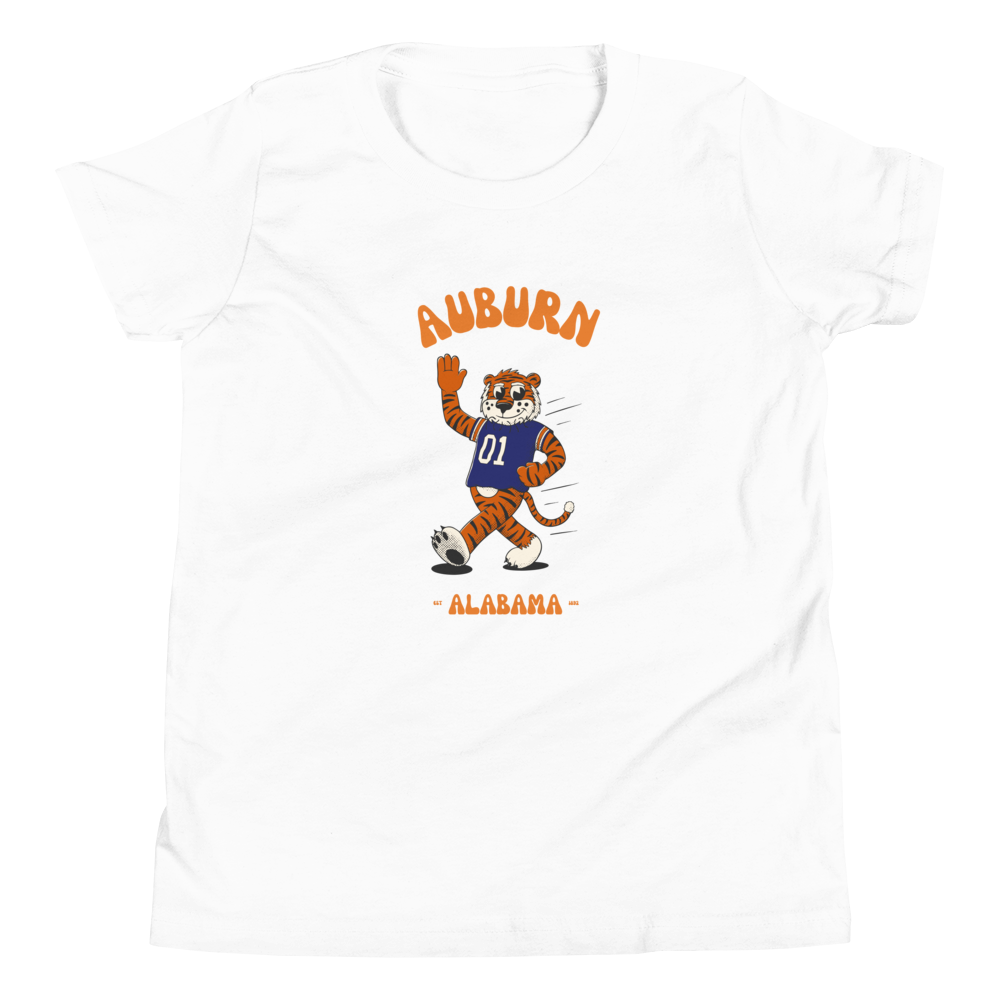 Auburn Auburn Tigers vintage youth t-shirt - white front
