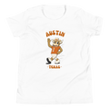 Austin Texas Longhorns vintage youth t-shirt - white front