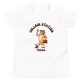 College Station Texas A&M Aggies vintage youth t-shirt - white front