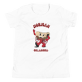 Norman Oklahoma Sooners vintage youth t-shirt - white front